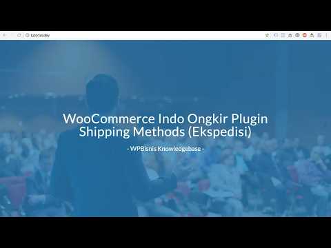 IndoOngkir 03 - Shipping Methods (Ekspedisi Pengiriman) - WooCommerce