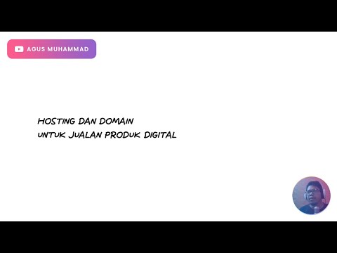 Hosting dan Domain Untuk Jualan Produk Digital