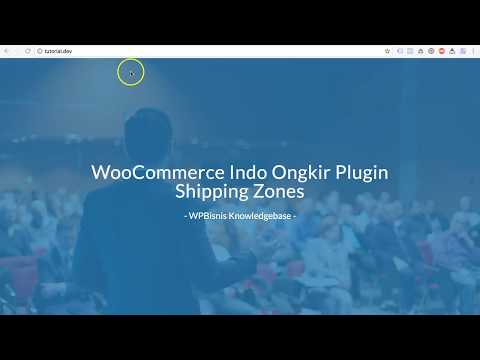 IndoOngkir 02 - Shipping Zones - WooCommerce