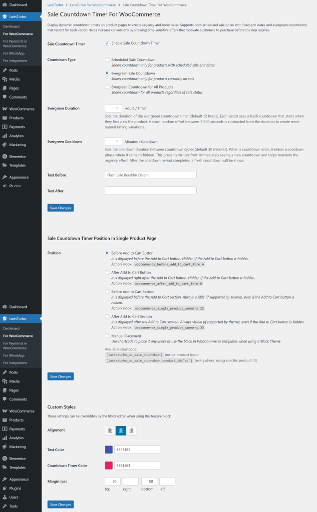 WooCommerce - Sale Countdown Timer - TokoPressID