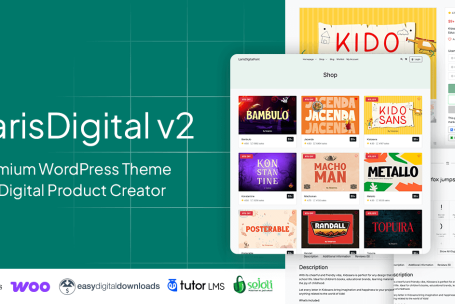 LarisDigital WooCommerce WordPress Theme