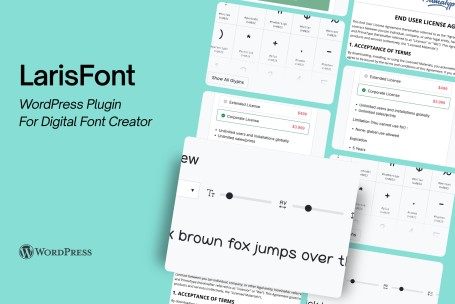 LarisFont WordPress Plugin